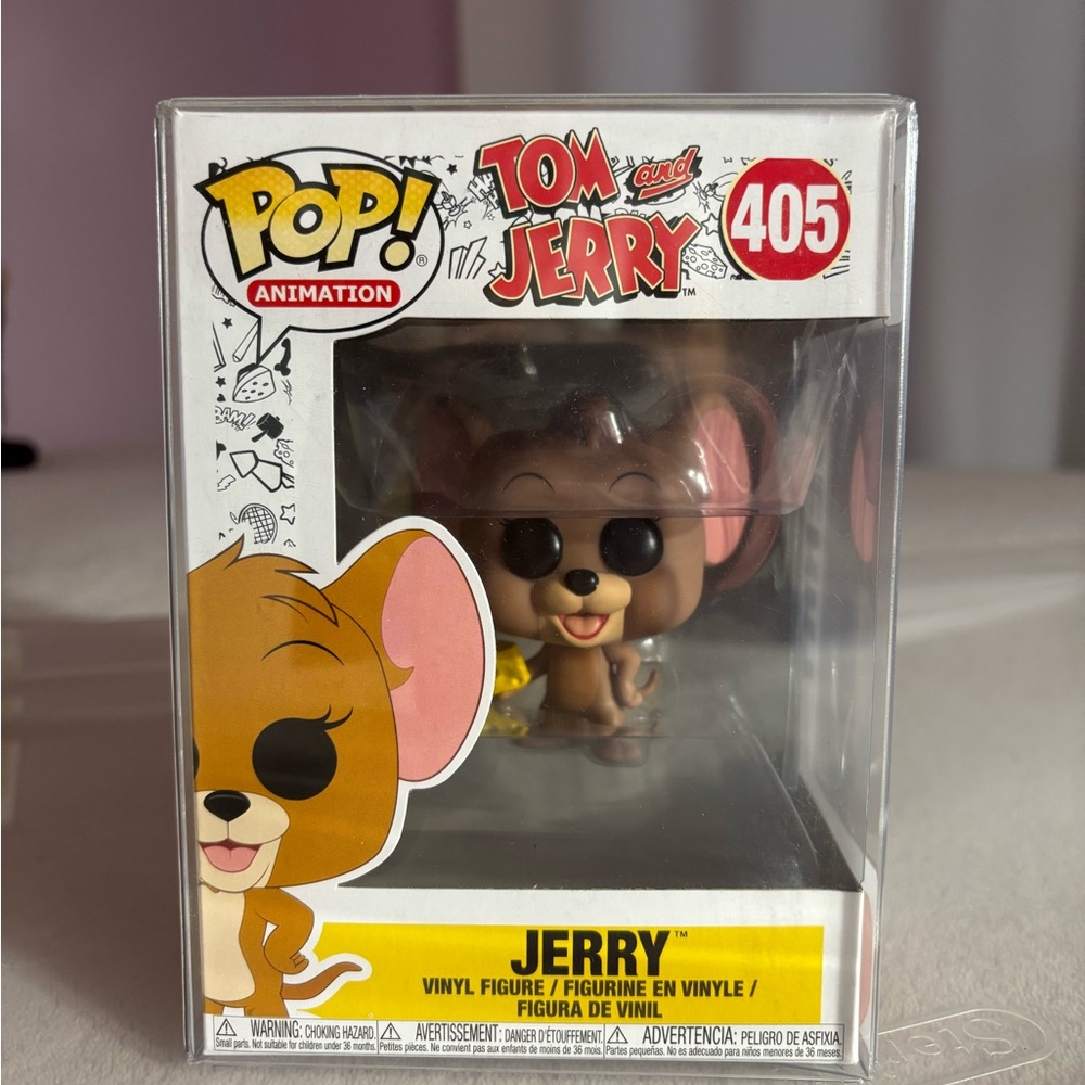 Funko Pop! Jerry Vinyl Figure - Brown and Pink